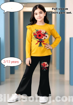 Full Sleeve T-shirt and Pant Set